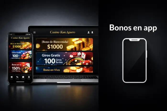 Bonos en la app y desde el sitio oficial
